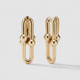 Minimal Link Hoop Earrings