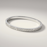Pavé Screw Bangle Bracelet
