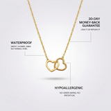 Double Heart Necklace