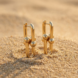 Minimal Link Hoop Earrings