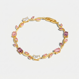 Gold Marquise Stone Bracelet