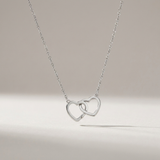 Double Heart Necklace