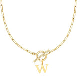 Vaele Maé | Golden Letter Pendant