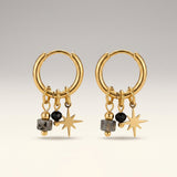 Star Hoop Earring