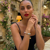 Stone Bead Bracelet