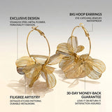 Metal Hoop Earrings