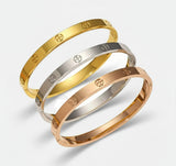 Gold Cross Bracelet