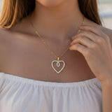 Vaele Maé | Halo Heart Necklace