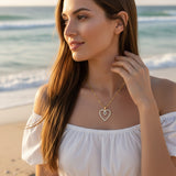 Vaele Maé | Halo Heart Necklace