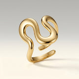 Gold Open Ring