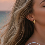 Vaele Maé | Soleil Hoop Earrings