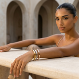 Gold Cross Bracelet