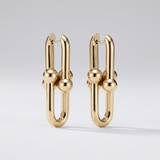 Minimal Link Hoop Earrings