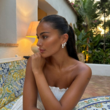 Chunky Hoop Earrings Set
