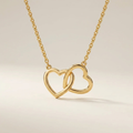Double Heart Necklace