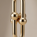 Minimal Link Hoop Earrings