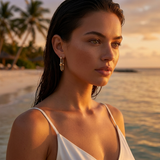 Minimal Link Hoop Earrings