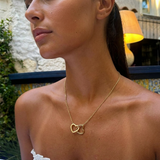 Double Heart Necklace