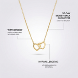 Double Heart Necklace