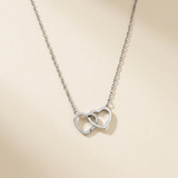Double Heart Necklace