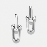 Minimal Link Hoop Earrings