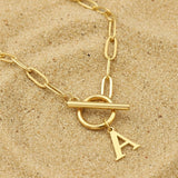 Vaele Maé | Golden Letter Pendant