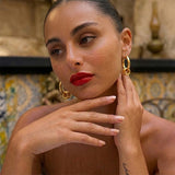 Gold Hoop Earrings