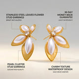 Leaves Flower Earrings