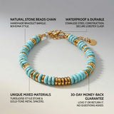 Stone Bead Bracelet