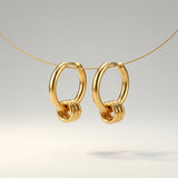 Gold Hoop Earrings