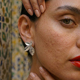 Leaves Flower Earrings