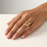 Gold Open Ring