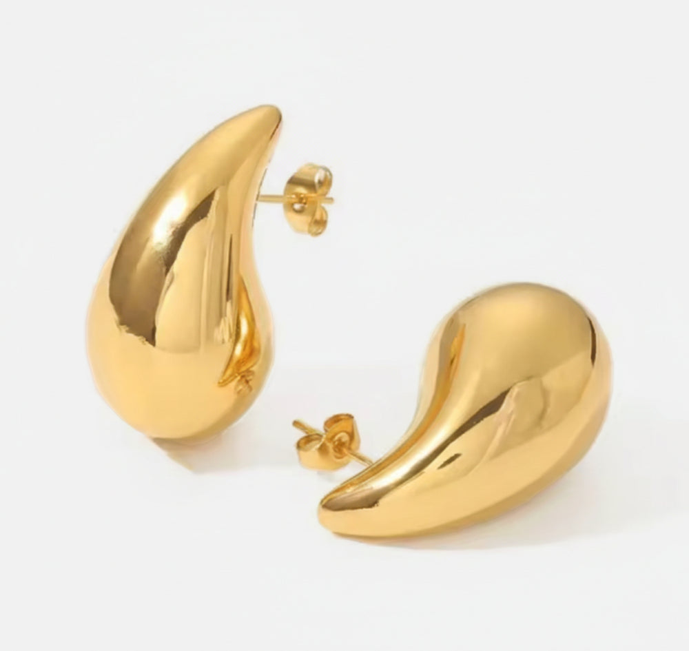 Drop Earrings Women Gold Elegant – Aurelia