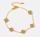 Vaele Maé | Floral Charm Bracelet