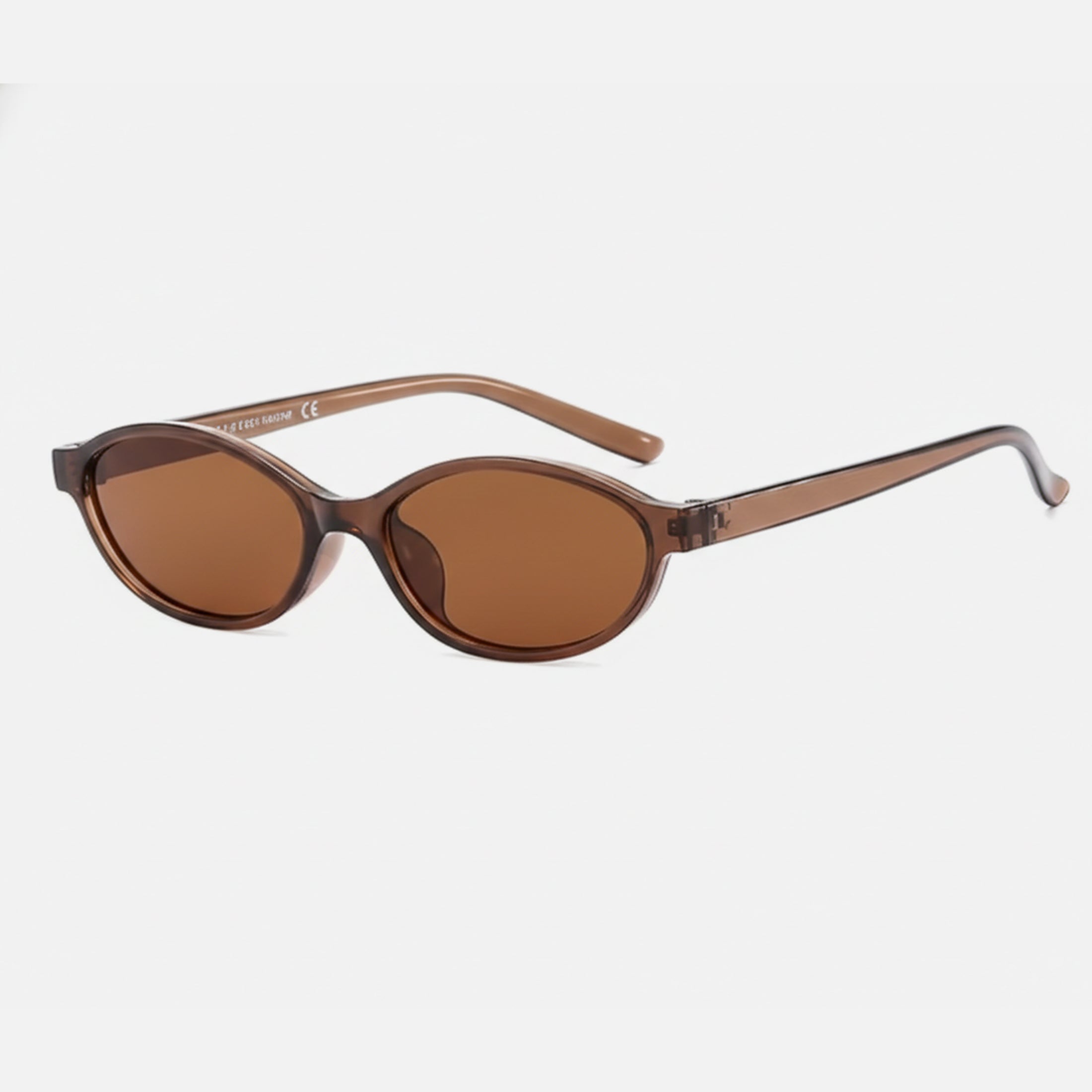 Black Oval Sunglasses