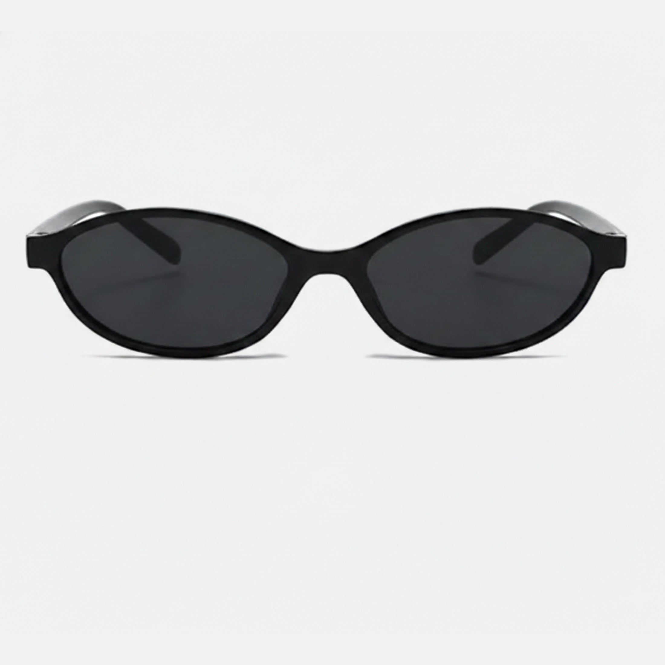 Black Oval Sunglasses