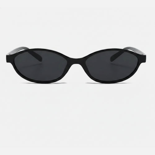 Black Oval Sunglasses