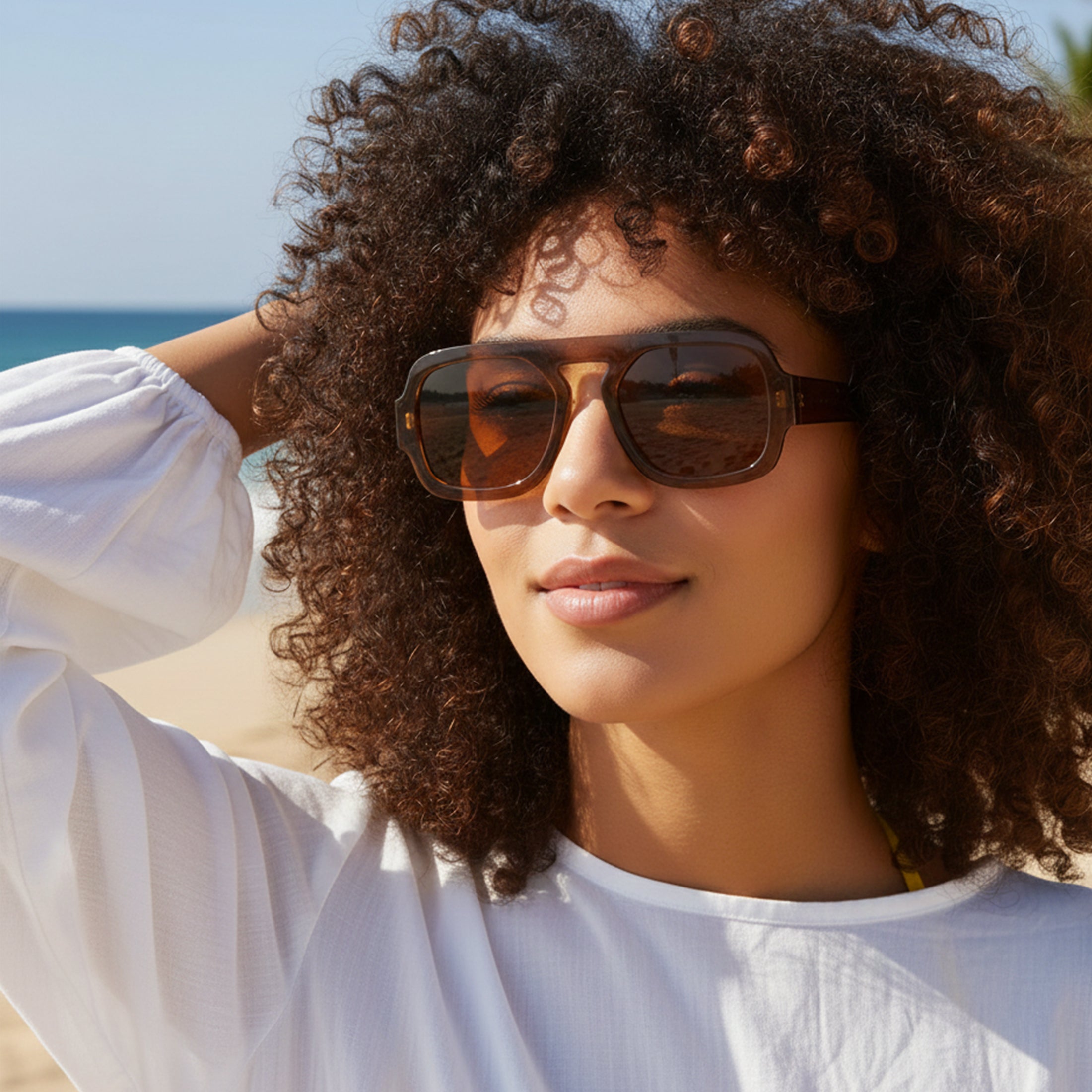Black Oversized Sunglasses