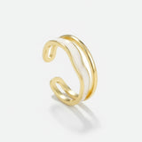 Vaele Maé | Ivory Curve Ring