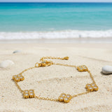 Vaele Maé | Floral Charm Bracelet