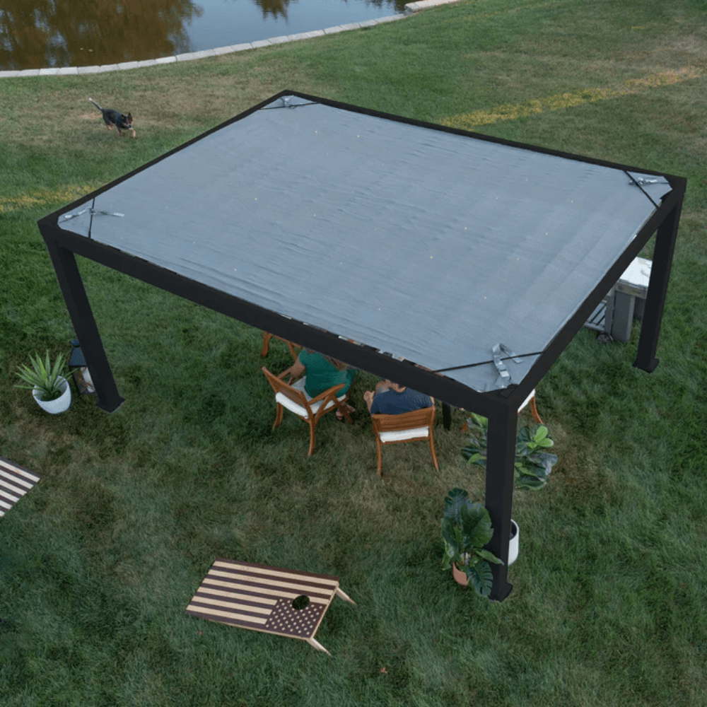 Backyard Discovery Trenton 4.9m x 3.7m Modern Steel Pergola