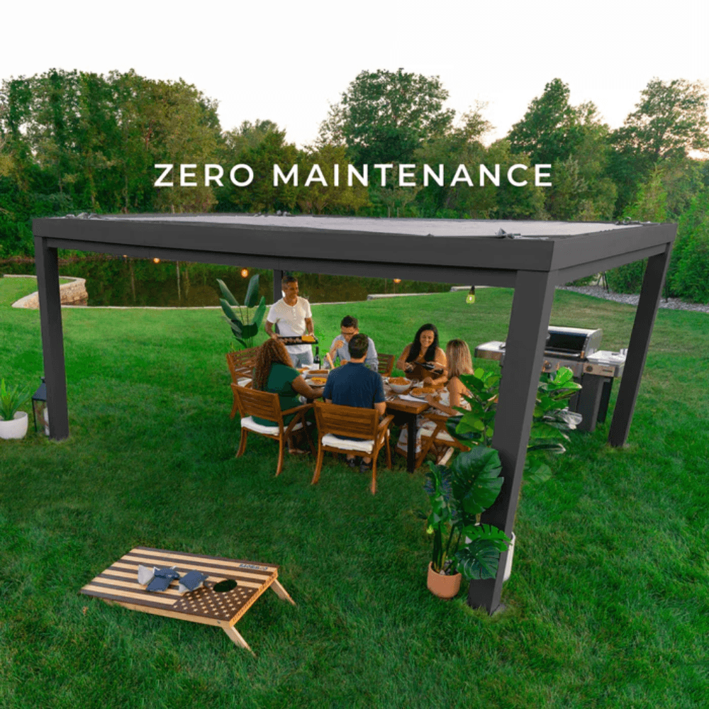 Backyard Discovery Trenton 4.9m x 3.7m Modern Steel Pergola