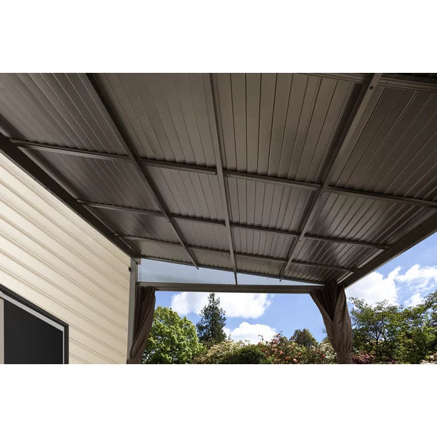 Sojag 10 x 12 ft. Portland No.53 Wall Gazebo Steel Roof