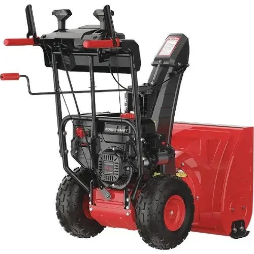 PowerSmart 26” 212cc Two Stage Gas Self Propelled Snow Blower with Electric Start