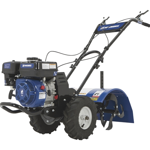 Powerhorse 20in. Rear Tine Tiller Cultivator, 6.5in. Tilling Depth, Self-Propelled, 212cc, 4-Cycle Gas Engine