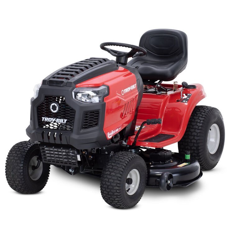 Troy-Bilt Bronco 46" Gas Riding Lawn Mower with 547cc Engine and AutoDrive Transmission 4.1 stars out of 151 reviews (4.1) |