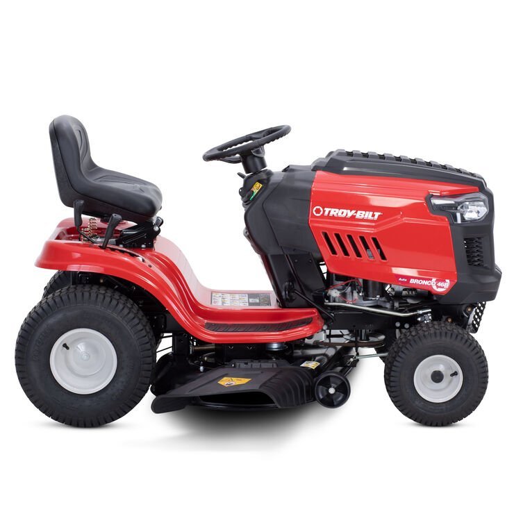 Troy-Bilt Bronco 46" Gas Riding Lawn Mower with 547cc Engine and AutoDrive Transmission 4.1 stars out of 151 reviews (4.1) |