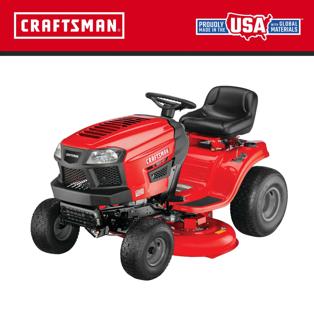 CRAFTSMAN® 42-Inch 17.5 HP* Gear Drive Gas Riding Lawn Mower