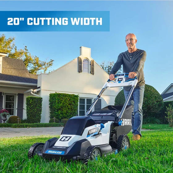 HART Tools 40V 20" Brushless Self-Propelled Electric LownMower