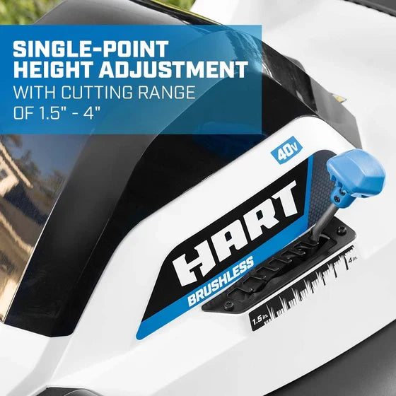 HART Tools 40V 20" Brushless Self-Propelled Electric LownMower